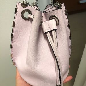 MANGO Lavender Bucket Bag